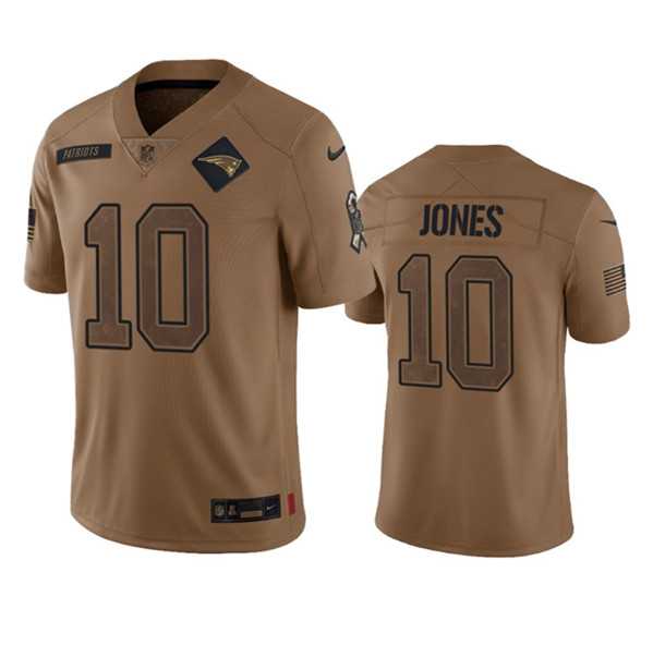 Men's New England Patriots #10 Mac Jones 2023 Brown Salute To Service Limited Football Stitched Jersey Dyin,We sell and wholesale Men's New England Patriots #10 Mac Jones 2023 Brown Salute To Service Limited Football Stitched Jersey Dyin on line form chian!